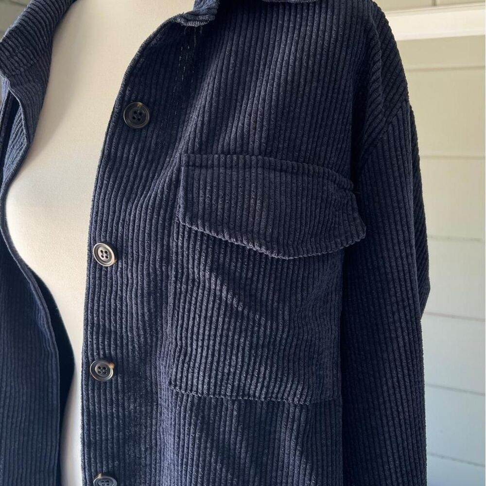 I-saw-it-first Women's Navy and Blue Jacket - Picture 3 of 4